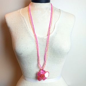 Piece #201 "Bahama Beauty" Handmade Necklace
